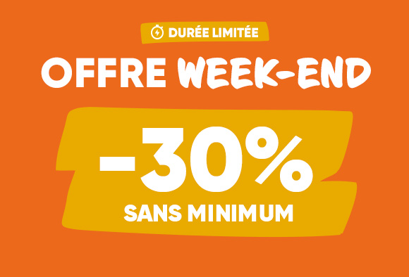 Tout le site à -30% !