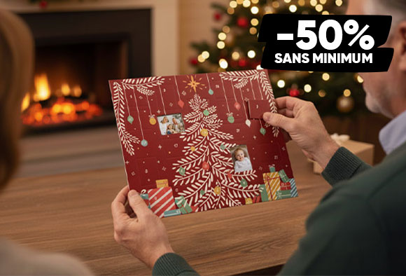 Calendrier de l'Avent : 1 acheté = 2ème offert