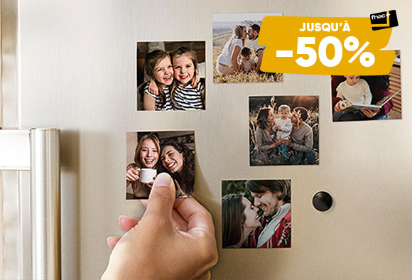 Magnets photo personnalisés