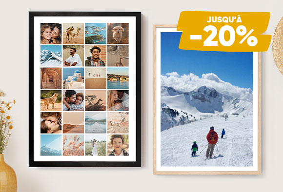 Décoration murale personnalisée avec vos photos