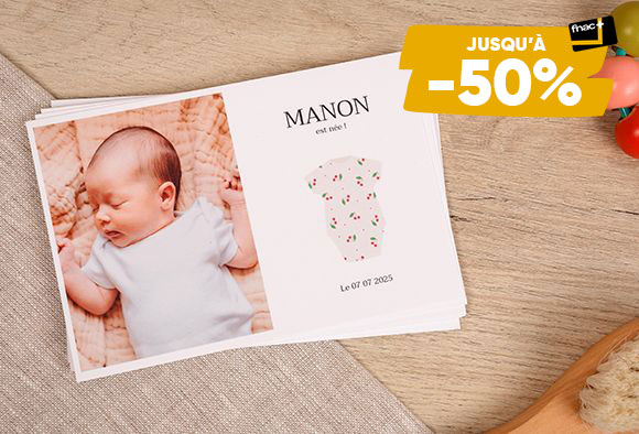 Cartes et faire-part personnalisés