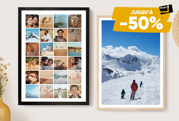 Décoration murale personnalisée avec vos photos