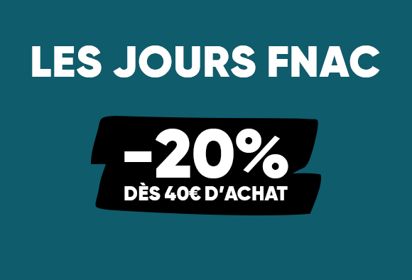 exclu adhérents Fnac+ : -50% dès 120€ d'achat