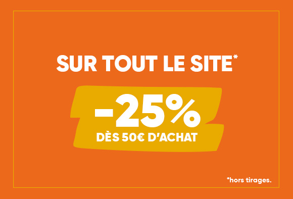 Tout le site à -25%