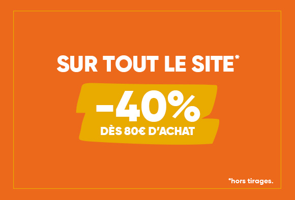 Tout le site à -40%