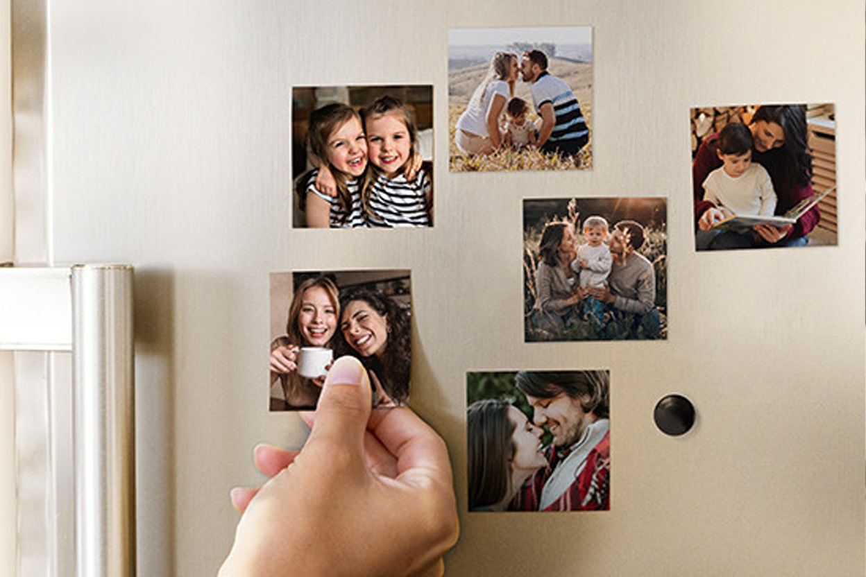 Magnets photo personnalisés