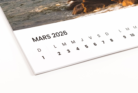 Calendrier photo hebdo